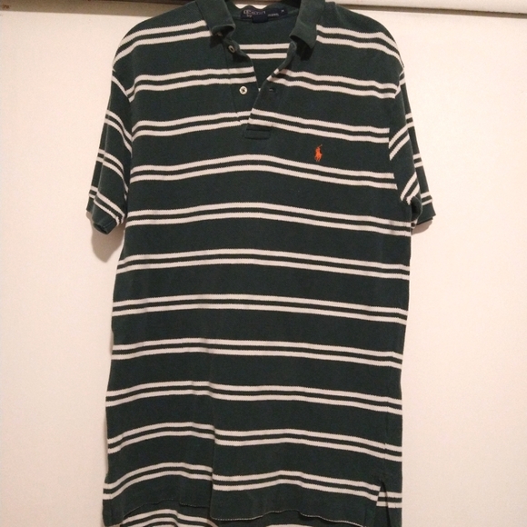 Polo Ralph Lauren striped collared polo top - Picture 1 of 4